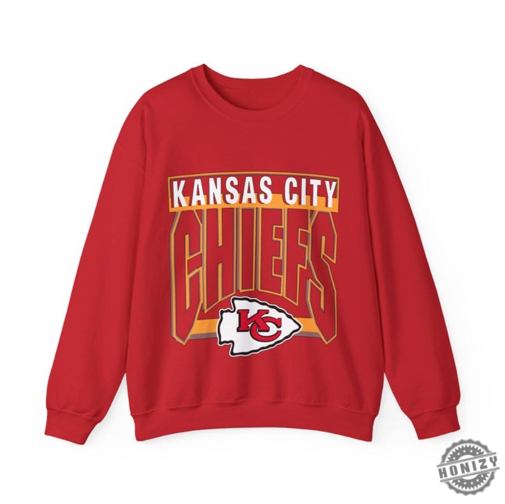 Kansas City Chiefs Tshirt Unisex Fit Crewneck T Swiftie Sweater Football Fan Gift Team Apparel Nfl Merch