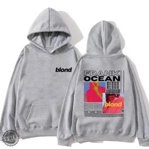 Frank Ocean Blond Album Cover Shirt Frank Ocean Merch Frank Ocean Album Tshirt Graphic Hoodies Design On Back Sweatshirt Frank Ocean Shirt honizy 3