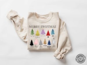 Merry Swiftmas Shirt Christmas Tree Crewneck Sweater Christmas Tree Tshirt Ts Fan Gift Song Lyric Hoodie Christmas Gift Tee honizy 4