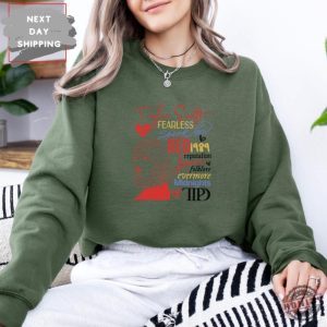 Swift Album Era Shirt Red 1989 Folklore Lover Graphic Sweater Swiftie Merch For Swifties Cozy Unisex Pullover Gift honizy 3