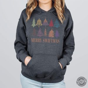 Merry Swiftmas Shirt Christmas Tree Crewneck Sweater The Eras Tour Tshirt Ts Fan Hoodie Song Lyric Sweatshirt Holiday Christmas Gift honizy 4