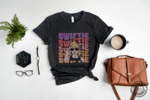 Little Swftie Shirt First Concert Outfits Retro Floral Little Swftie Sweatshirt Cute Swftie Graphic Tshirt Swftie Fan Hoodie Eras Tour Merch honizy 4