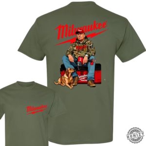 Milwaukee Trump Camo Hoodie Fuel Hand Drill Dog Hunt Sweatshirt Trumm Won Tshirt Trum With Local Boy Cotton Shirt honizy 3