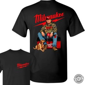 Milwaukee Trump Camo Hoodie Fuel Hand Drill Dog Hunt Sweatshirt Trumm Won Tshirt Trum With Local Boy Cotton Shirt honizy 4