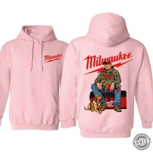 Milwaukee Trump Camo Hoodie Fuel Hand Drill Dog Hunt Sweatshirt Trumm Won Tshirt Trum With Local Boy Cotton Shirt honizy 8