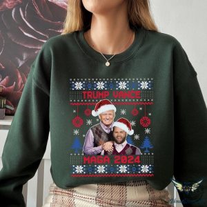 Trump Vance 24 Ugly Sweater Christmas Trump 2024 Sweatshirt President Trump Hoodie Republican Tshirt Republican Gifts Support Trump Shirt honizy 2