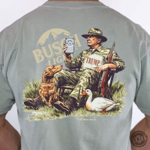 Trump Hunting Shirt Busch Light Duck Hunting Shirt Conservative Shirt Trump 24 Trump Vance Election Shirt For Hunters honizy 5