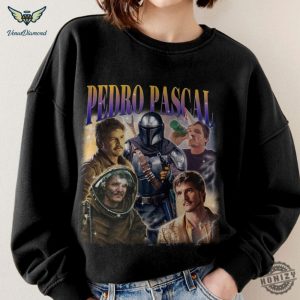 Pedro Pascal Vintage Homage Shirt Pedro Pascal Tee Pedro Pascal Fan Sweatshirt Pedro Pascal Bootleg Hoodie Gift For Him honizy 2