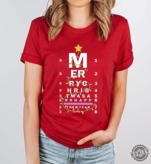 Christmas Optometry Shirt Xmas Gift For Optician Hoodie Optometrist Nurse Xmas Sweatshirt Optometry Ugly Christmas Tshirt Optician Christmas Tree Gift honizy 6