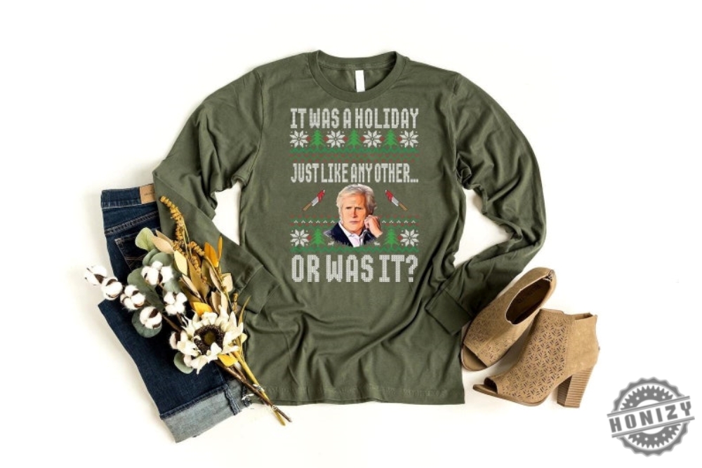 True Crime Ugly Christmas Sweater Party Long Sleeve Shirt Keith Morrison Ugly Christmas Tshirt True Crime Christmas Hoodie