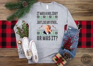 True Crime Ugly Christmas Sweater Party Long Sleeve Shirt Keith Morrison Ugly Christmas Tshirt True Crime Christmas Hoodie honizy 2