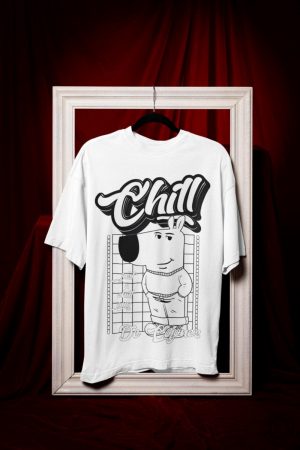 Im Just A Chill Guy Shirt Tiktok Meme Sweatshirt Viral Dog Cartoon Tshirt Chill Guy Meme Hoodie Boyfriend Gift Funny Boyfriend Shirt honizy 4