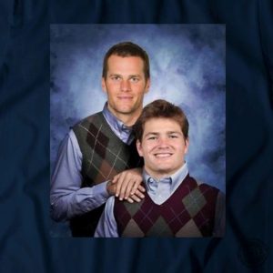 Brady And Maye Stepbrothers Tshirt New England Football Hoodie Unisex Sweatshirt honizy 2