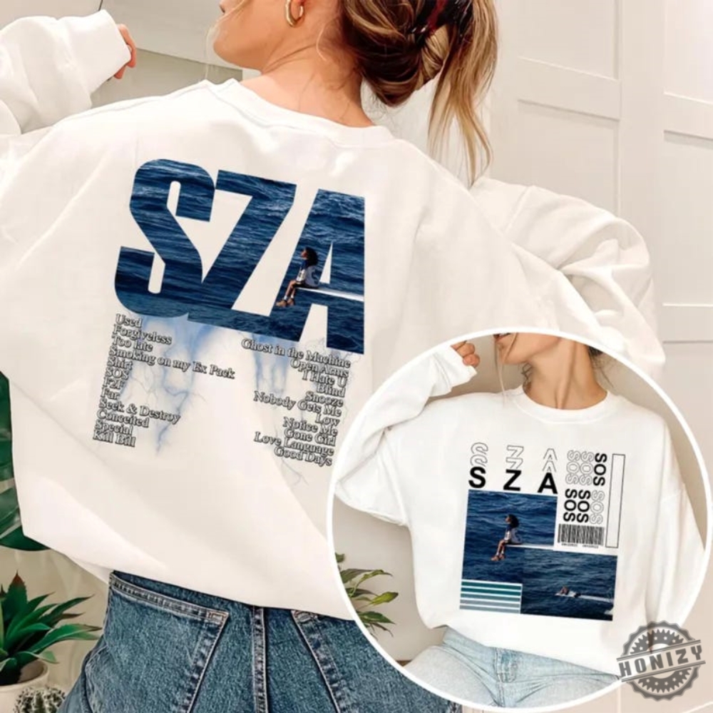 Sza Album Cover Sza Merch Sza Aesthetic Tee Music Fans Sweatshirt Gift For Fans Sza Sos Album Hoodie Sza Good Days Classic Retro Gift