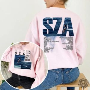 Sza Album Cover Sza Merch Sza Aesthetic Tee Music Fans Sweatshirt Gift For Fans Sza Sos Album Hoodie Sza Good Days Classic Retro Gift honizy 2