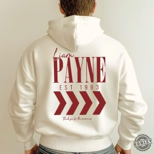 Liam Payne Tribute Hoodie Liam Payne Sweatshirt One Direction Tshirt London Boy Band Tee Thanks For Memories Payne Gift honizy 2