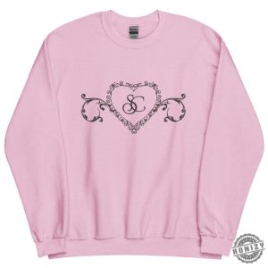 Sabrina Carpenter Heart Logo Unisex Shirt Ver Short N Sweet Unisex Sweatshirt honizy 3