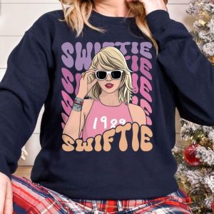 Little Swiftie Sweatshirt Swifties Christmas Tshirt Ts Fan Floral Swiftie Hoodie Swiftie Fan Shirt Little Swiftie Gift honizy 4