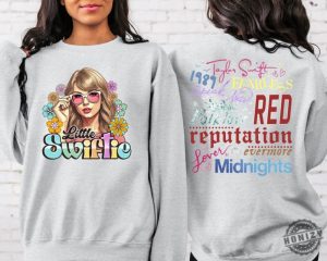 Colorful Youth Swifte Shirt Little Swifti Sweatshirt T Eras Tee Gift For Ts Fan Hoodie Funny Popular Girls honizy 4 1