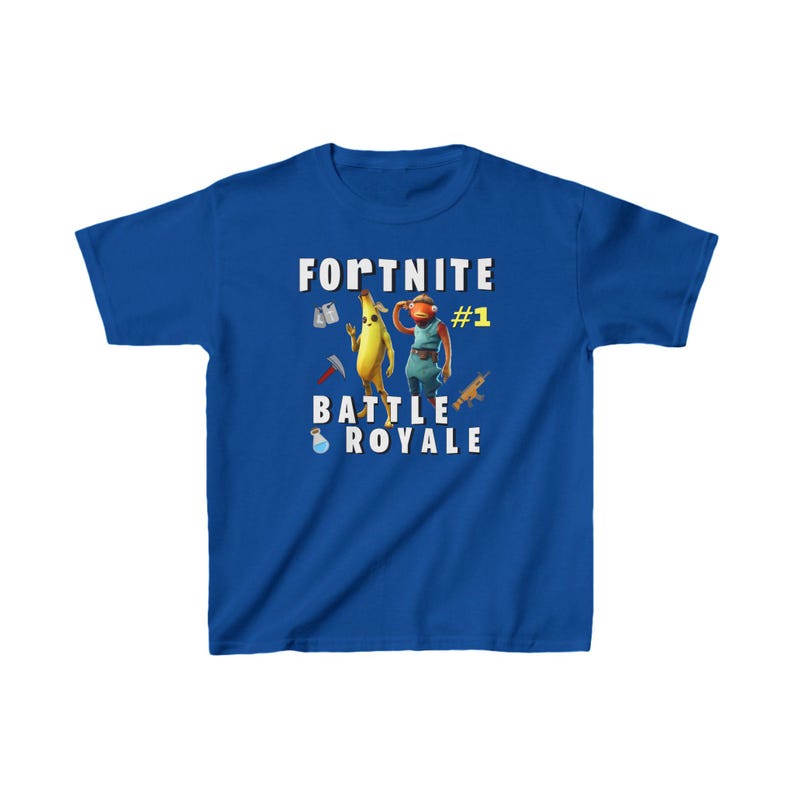 Kids Gamer Fortnite Battle Royal Graphic Tee