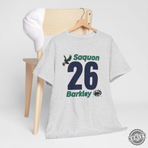 Saquon Barkley Eagles X Penn State Custom Tshirt Nfl Gear Hoodie Philadelphia Eagles Sweatshirt Philly Sports Psu Nittany Lions Gift honizy 2