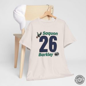 Saquon Barkley Eagles X Penn State Custom Tshirt Nfl Gear Hoodie Philadelphia Eagles Sweatshirt Philly Sports Psu Nittany Lions Gift honizy 4