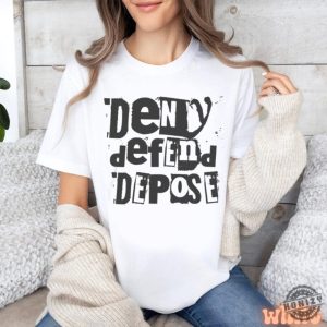 Deny Defend Depose Punk Rock Shirt Universal Healthcare Now Hoodie Deny Defend Depose Tshirt Activism Sweatshirt Healthcare Shirt Political Gift honizy 6