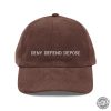 Deny Defend Depose Embroidered Vintage Corduroy Cap honizy 3