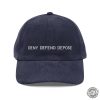 Deny Defend Depose Embroidered Vintage Corduroy Cap honizy 4