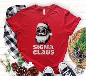 Funny Sigma Clause Shirt Rizz The Season Tshirt Merry Rizzmas Tee Rizz Christmas Sweatshirt Rizzler Santa Claus Hoodie Rizz Em Funny Santa Shirt honizy 3