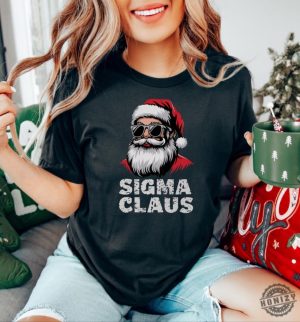 Funny Sigma Clause Shirt Rizz The Season Tshirt Merry Rizzmas Tee Rizz Christmas Sweatshirt Rizzler Santa Claus Hoodie Rizz Em Funny Santa Shirt honizy 5