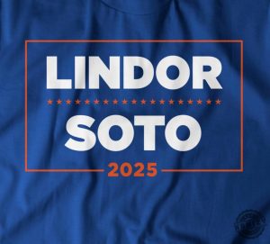 Lindor Soto 25 Campaign Tshirt Blue Hoodie New York Baseball Sweatshirt Queens Gift honizy 2