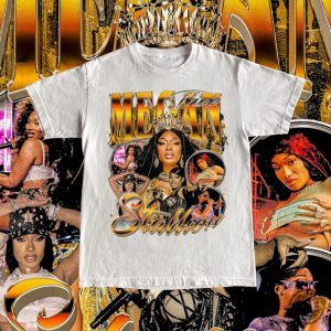 Megan Thee Stallion Sweatshirt Custom Vintage Design High Quality Tee Wap Tshirt Neva Play Hoodie Mamushi Shirt Megan Artist Fan honizy 2