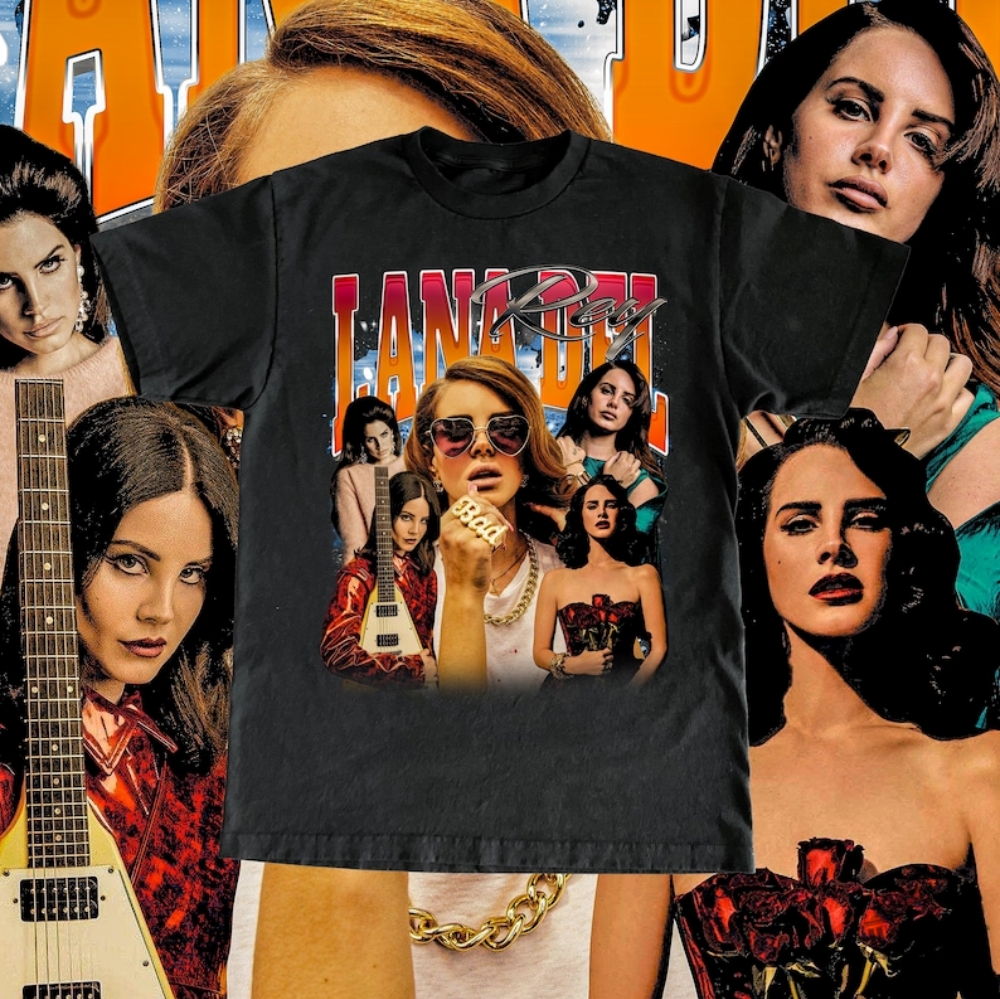 Lana Del Rey Shirt Custom Vintage Design High Quality Sweatshirt Ultraviolence Summertime Sadness Tshirt West Coast Hoodie Shirt Lana Artist Fan