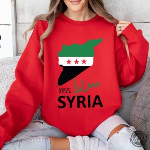 Liberation Of Syria Sweatshirt Free Syria Tshirt Political Activism Tee Support Syrian Freedom Hoodie Syrian Pride Apparel Human Rights Shirt honizy 5