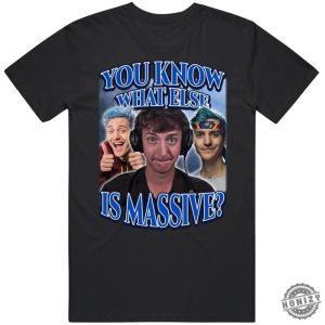 You Know What Else Is Massive Ninja Low Taper Fade Meme Funny Joke Gift honizy 9