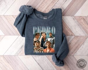 90S Retro Funny Pedro Pascal Tshirt Retro Funny Pedro Pascal Sweater Pedro Pascal Fans Hoodie Pedro Pascal Tribute Celebrity Gift honizy 2