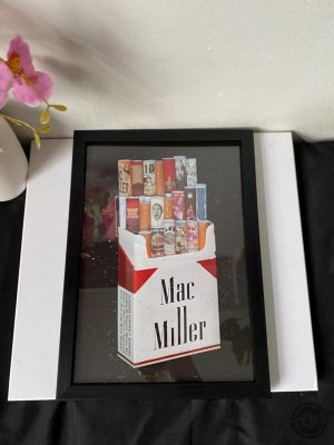 Mac Miller Marlboro Poster Framed Music Wall Art Rap Legend Print Motivational Poster Gift For Music Fans honizy 9