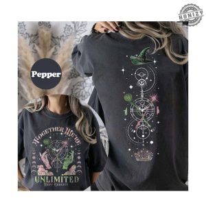 Retro Wicked Together Were Unlimited Shirt Defy Gravity Broomstick Magic Wand Tee Wicked The Musical Hoodie Wizard Movie Fan Sweatshirt honizy 3