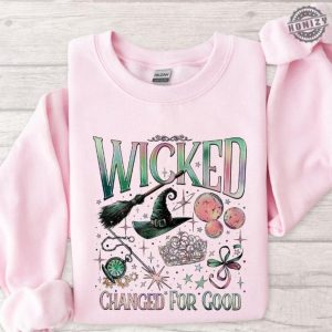 Wicked Changed For Good Sweatshirt Wicked Fan Gift Defy Gravity Hoodie Wizard Of Oz Tshirt Broomstick Magic Sweater honizy 6