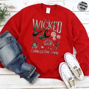 Wicked Changed For Good Sweatshirt Wicked Fan Gift Defy Gravity Hoodie Wizard Of Oz Tshirt Broomstick Magic Sweater honizy 8