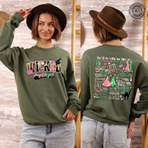 Aesthetic Changed For Good Sweatshirt And Hoodie Wizard Of Oz Sweatshirt Changed For Good Hoodie Wicked Defy Gravity Tshirt Wizard Of Oz Gift honizy 4