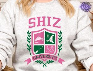 Shiz University Shirt Wicked Wizard Shiz Uni Tshirt Musical Movie Sweatshirt Movie Hoodie Defy Gravity Broomstick Magic Wand Shirt honizy 6