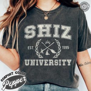 Wicked Shiz University Shirt Defy Gravity Broomstick Magic Wand Hoodie Elphaba Glinda Tshirt Changed For Good Sweatshirt honizy 3