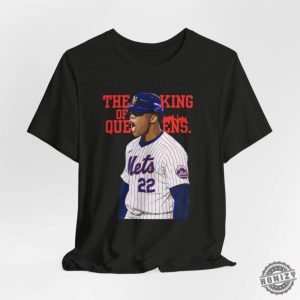 Baseball Player Juan Soto The King Of Queens Tshirt Unisex Tee Mets Fan Gift honizy 10