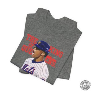 Baseball Player Juan Soto The King Of Queens Tshirt Unisex Tee Mets Fan Gift honizy 8