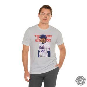 Baseball Player Juan Soto The King Of Queens Tshirt Unisex Tee Mets Fan Gift honizy 9