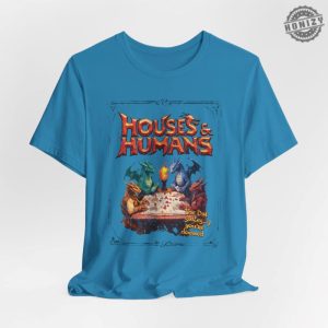 Houses And Humans Dd Shirt Dungeons And Dragons Gift Tee For Men Women Vintage Retro 90S Joke D And D Tshirt honizy 3