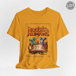 Houses And Humans Dd Shirt Dungeons And Dragons Gift Tee For Men Women Vintage Retro 90S Joke D And D Tshirt honizy 4