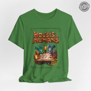 Houses And Humans Dd Shirt Dungeons And Dragons Gift Tee For Men Women Vintage Retro 90S Joke D And D Tshirt honizy 7